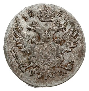 5 groszy 1820, Warszawa; Bitkin 858, Plage 116; 