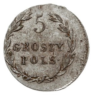 5 groszy 1820, Warszawa; Bitkin 858, Plage 116; 