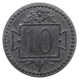 10 fenigów 1920, Gdańsk; mała cyfra 10, odmiana 
