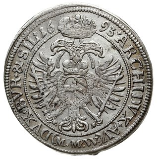 15 krajcarów 1693, Wrocław (M.M.W)