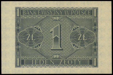 1 złoty 1.03.1940, seria C, numeracja 6160815