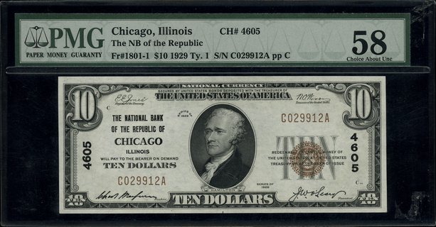 The National Bank of The Republic of Chicago, Illinois