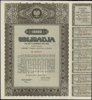 Rzeczpospolita Polska 1918-1939; obligacja II-ej