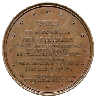 medal z 1840 roku autorstwa F. Hoecknera poświęc