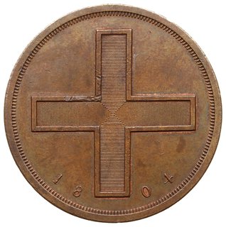 medal z 1804 roku autorstwa C. H. Küchlera wykonany w prywatnej mennicy w Birmingham