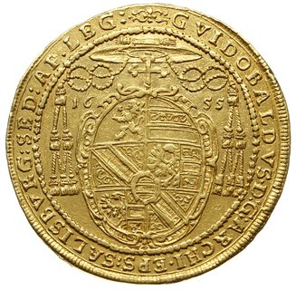 6 dukatów 1655; Fr. 770, Zöttl 1746, Probszt - n
