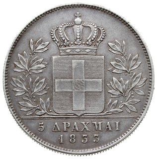5 drachm 1833, Monachium