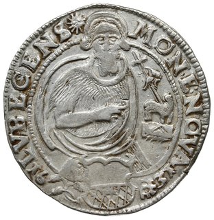 talar 1631, z tytulaturą Ferdynanda II; Aw: Św. 