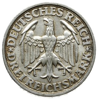 3 marki 1928 D, Monachium; wybite z okazji 1000-