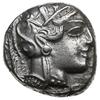 tetradrachma 479-393 p.n.e.; Aw: Głowa Ateny w hełmie w prawo; Rw: W kwadracie incusum sowa stojąc..