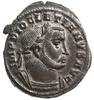 follis 301-303, Lugdunum (Lyon); Aw: Popiersie cesarza w prawo, IMP DIOCLETIANVS AVG; Rw: Geniusz ..