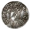 denar typu helmet, 1003-1009, mennica Londyn, mincerz Æthelmær; ÆĐELRÆD REX ANGL / ÆĐELMÆR MO LVND..