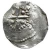 denar, 1014-1024; Głowa cesarza w koronie na wprost, HEINRICVS IMPERATOR / Krzyż z kulkami w kątac..