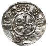 denar, 1002-1009, Ratyzbona, mincerz Voc; ; Hahn 27i1.5; srebro 21 mm, 1.23 g, gięty, pęknięty