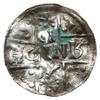 denar, 1018-1026, Ratyzbona, mincerz Ag; Hahn 31d7.2; srebro 20 mm, 1.40 g, gięty