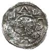 denar 1009-1024, Augsburg; Hahn 145.55; srebro 19 mm, 1.26 g, gięty, pęknięty
