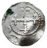 denar 1002-1024; Głowa w lewo, HENRICVS / Krzyż 
