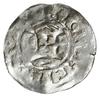 denar 970-1002, Moguncja; Kapliczka z krzyżykiem wewnątrz / Krzyż z kulkami w kątach; Dbg 777; sre..