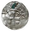 denar 1002-1024, Wormacja; Kapliczka z kulką wewnątrz / Krzyż z kulkami i półksiężycem w kątach; D..