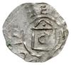 denar ok. 1020-1030, Würzburg; popiersie w prawo, SCS KILIANS / Kapliczka z kółkiem w środku, VVIR..