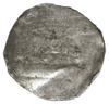denar z I połowy XI w.; Aw: Cztery kółka wokół c
