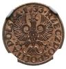 1 grosz 1933, Warszawa; Parchimowicz 101h; pięknie zachowana moneta w pudełku NGC z notą MS 63RB.