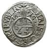 półtorak (Reichsgroschen) 1615, Szczecin; Hildisch 63; moneta z pięknym połyskiem menniczym.