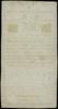 10 złotych 8.06.1794, seria D numeracja 26902, widoczny fragment znaku wodnego z napisem ... COMP;..