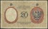 20 złotych 28.02.1919, seria A.13, numeracja 017