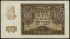 100 złotych 1.03.1940, seria B, numeracja 068568