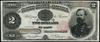 Treasury Note; 2 dolary 1891, podpisy Tillman i Morgan, litera C, numeracja B5230859; Fr. 357, KL ..