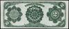 Treasury Note; 2 dolary 1891, podpisy Tillman i Morgan, litera C, numeracja B5230859; Fr. 357, KL ..