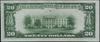 National Currency, The Federal Reserve Bank of Philadelphia, Pennsylvania; 20 dolarów 1929, podpis..