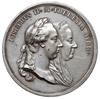 Maria Teresa 1740-1780, medal z 1773 roku autorstwa Krafta wybity z okazji przyłączenia Galicji i ..