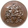 medal z 1894 roku autorstwa Antoniego Popiela oraz Aleksandra Schindlera, wybity z okazji Powszech..