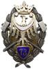 oficerska odznaka pamiątkowa 73 Pułku Piechoty -