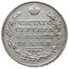 rubel 1829 СПБ НГ, Petersburg; Bitkin 107, Adrianov 1829; moneta wyczyszczona