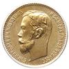 5 rubli 1902, Petersburg; Fr. 180, Bitkin 29, Kazakov 252; złoto, moneta w pudełku firmy ICQ z oce..