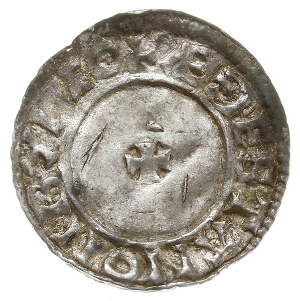 denar typu small cross, 1009-1017, mennica Lydford?, mincerz Aethestan