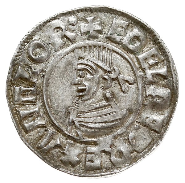 denar typu small cross, 1009-1017, mennica York,