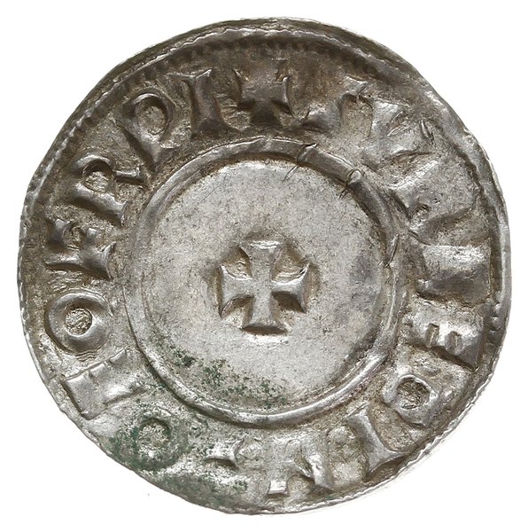 denar typu small cross, 1009-1017, mennica York, mincerz Surcethi ?