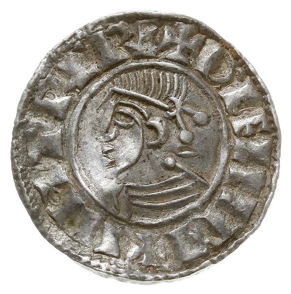 naśladownictwo denara typu small cross, ok. 1010-1016, mennica Dublin, mincerz Faeremin