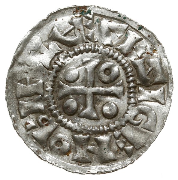 denar 1003-1012, mennica Praga, mincerz Edelred