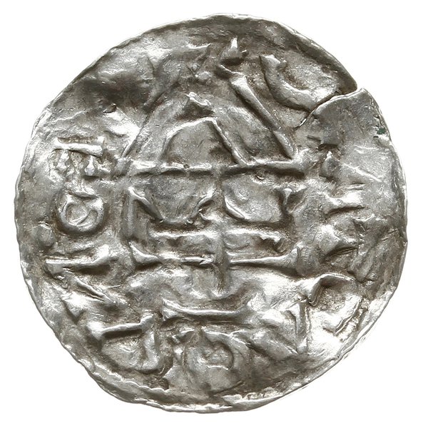 denar 985-995, Ratyzbona, mincerz Aljan lub Mauro
