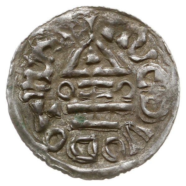 denar 1002-1009, Salzburg; Hahn 89a5; srebro 1.2