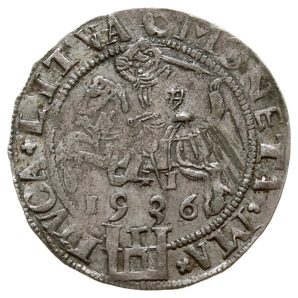 grosz na stopę litewską 1536, Wilno