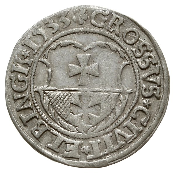grosz 1533, Elbląg