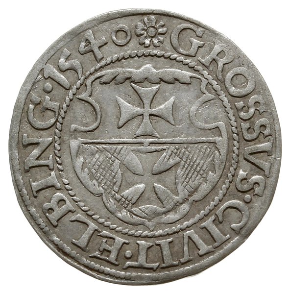 grosz 1540, Elbląg