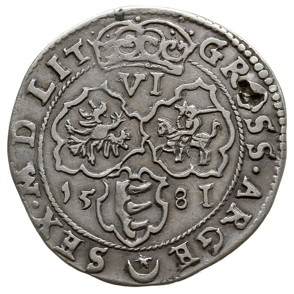 szóstak, 1581, Wilno