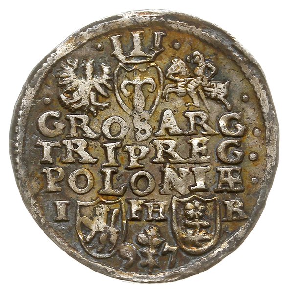 trojak 1597, Poznań; Iger P.97.4.c; patyna
